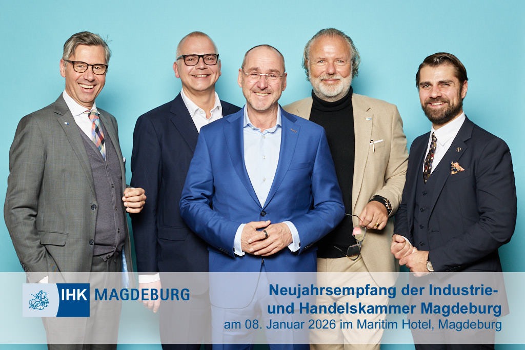 Empfangsfotografie auf der Veranstaltung Neujahrsempfang der IHK Magdeburg, fotografiert von Rayk Weber Fotograf aus Magdeburg