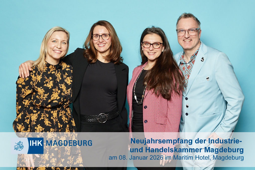 Empfangsfotografie auf der Veranstaltung Neujahrsempfang der IHK Magdeburg, fotografiert von Rayk Weber Fotograf aus Magdeburg