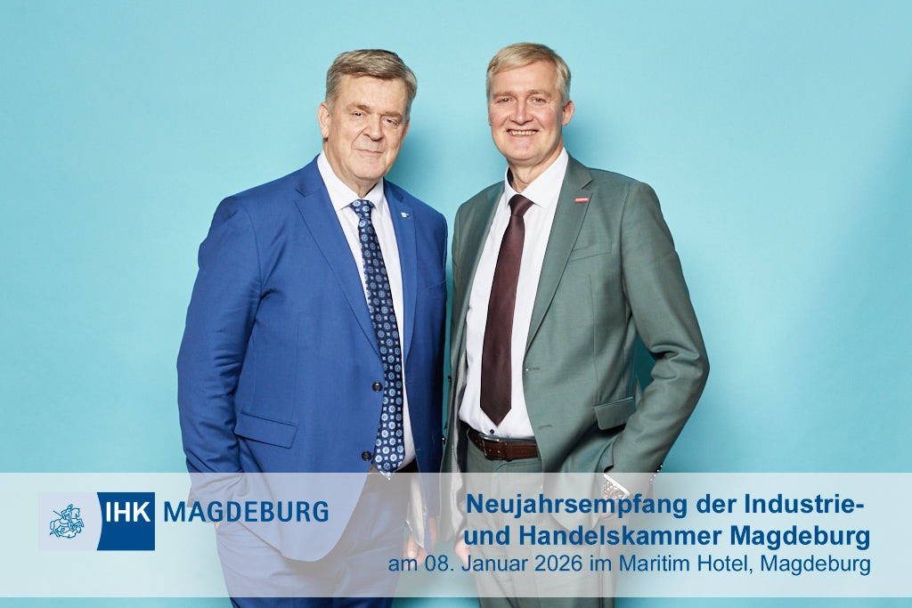 Empfangsfotografie auf der Veranstaltung Neujahrsempfang der IHK Magdeburg, fotografiert von Rayk Weber Fotograf aus Magdeburg